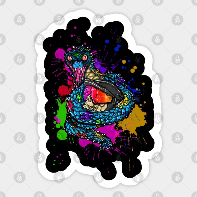 Paintball Venom Sticker by ROADKILL EDDIEZ